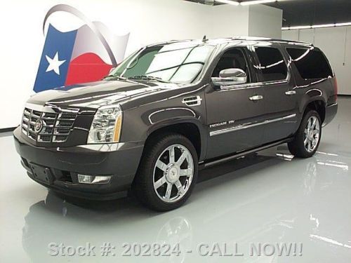 2010 cadillac escalade esv premium awd nav dvd 22&#039;s 74k texas direct auto