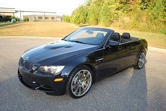 2011 bmw m3 convertible,blk/blk 32k miles warranty mint no reserve