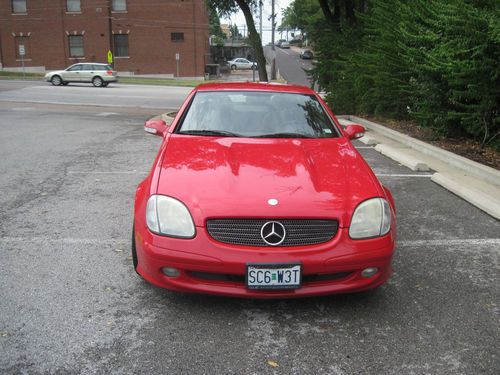 2001 Red Mecedes Benz SLK230, US $8,500.00, image 2