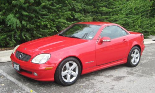 2001 Red Mecedes Benz SLK230, US $8,500.00, image 3