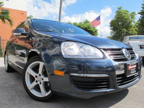 09 volkswagen jetta tdi vw 2.0l turbo diesel leather sunroof auto 81k miles