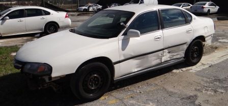 2001 chevrolet impala - for parts, repair, or scrap - training car - 355403