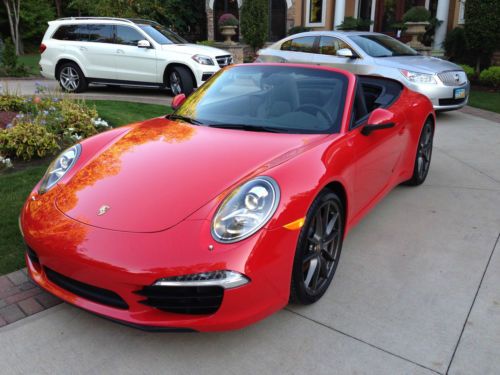 2012 porsche 911 carrera s convertible mint w/low miles!!! $132k+ msrp.