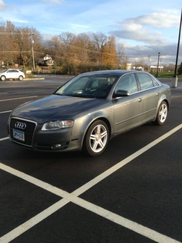 2005.5 audi a4 base sedan 4-door 2.0l turbocharged 6 speed manual