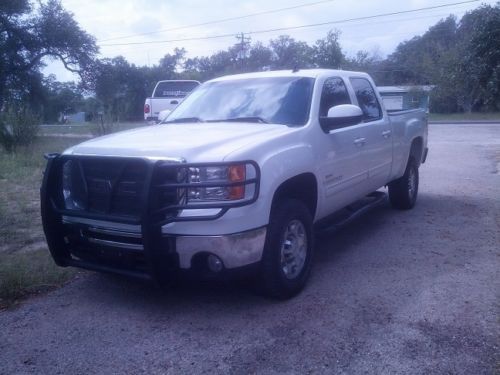 2007 gmc sierra 2500 (silverado) crew diesel slt 4x4 - texas truck! no reserve!