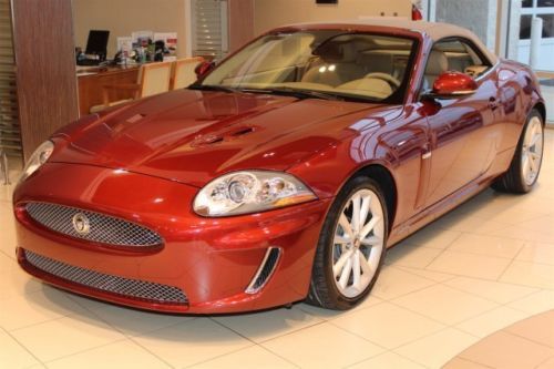 Xkr 510 hp convertible bowers wilkins navigation ventilated seats sat ipod usb