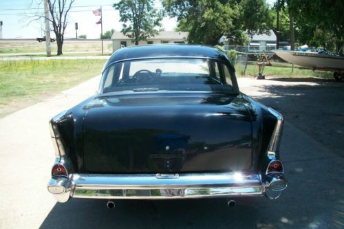1957 CHEVY 210 327/4-SPEED NEW AMATEUR BUILD NEW PAINT/INTERIOR, US $22,500.00, image 4