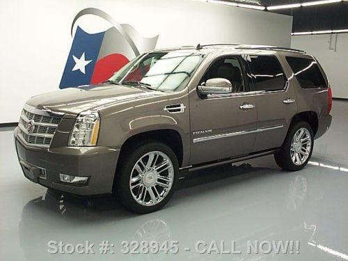 2011 cadillac escalade platinum sunroof nav dvd 59k mi texas direct auto