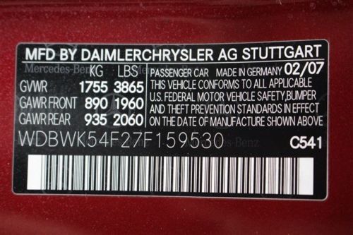 2007 3.0L Hard Top Convertible Leather Automatic Roof CD RWD ABS, US $19,963.00, image 42