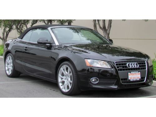 Used 2011 audi a5 quattro premium leather dual power seats keyless entry