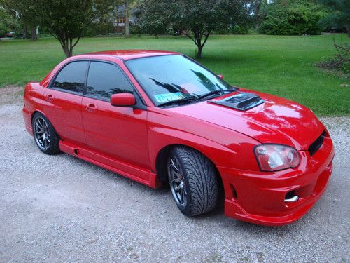 2004 subaru impreza wrx sti sedan 4-door 2.5l