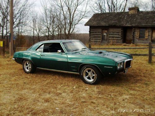 1969 pontiac firebird base hardtop 2-door 5.7l