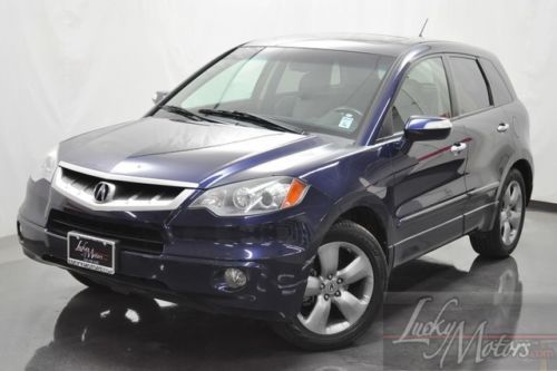 2008 acura rdx turbo sh-awd tech pkg, navi, backup cam, xenon, heated leather