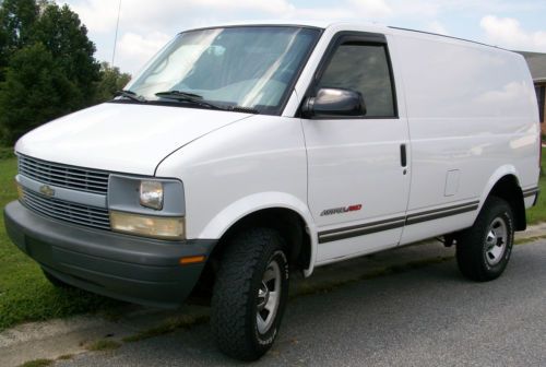 2000 chevrolet astro extended cargo van awd with lift kit