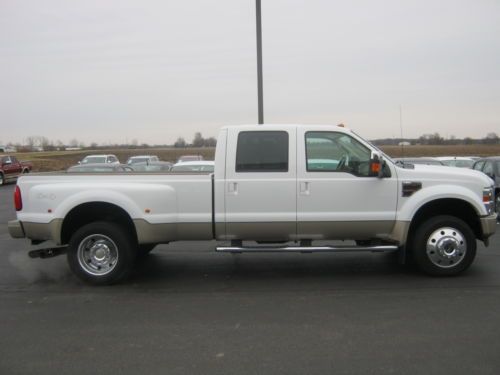 2008 ford f-450 super duty king ranch crew cab pickup 4-door 6.4l