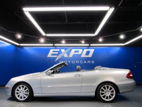 Mercedes benz clk350a cabriolet low miles 32k premium 1 pkg keyless go