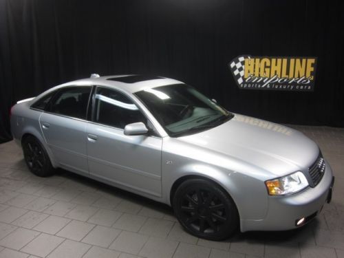 2004 audi a6 2.7t quattro s-line, 265hp twin turbo v6, all-wheel-drive, 1 owner!