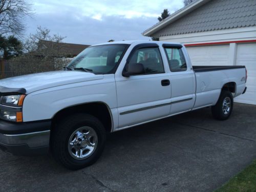 2004 chevrolet silverado 4x4 36,642 actual miles