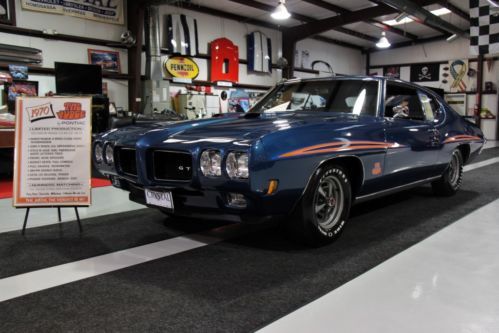 1970 pontiac gto the judge &#034;numbers matching&#034; 32,128 miles