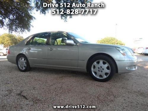 2003 lexus ls430 navigation sunroof only 64k miles!