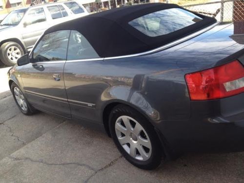 2005 audi a4 cabriolet convertible 2-door 3.0l quatro