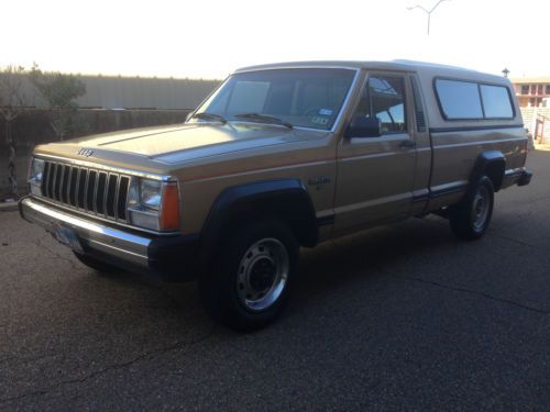 Jeep comanche x truck v6 only 55k miles nice rare 1985 auto