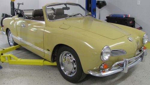 1969 1/2 volkswagen karmann ghia convertible