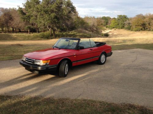 1991 saab 900 turbo convertible auto