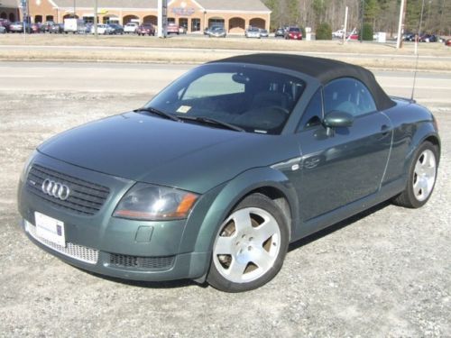 2001 audi tt roadster quattro convertible 6 speed 225 hp