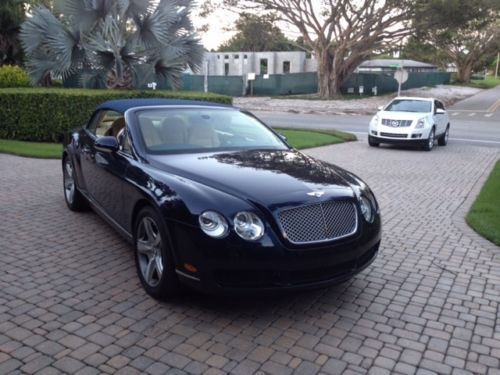 2007 bentley continental gtc convertible 2-door 6.0l