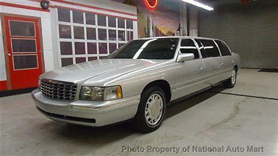 No reserve in az-1999 cadillac limousine 6-door with only 53k miles