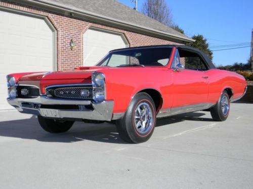 1967 pontiac gto convertible 4 speed manual