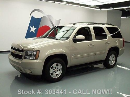 2013 chevy tahoe lt 8-pass sunroof dvd htd leather 34k! texas direct auto
