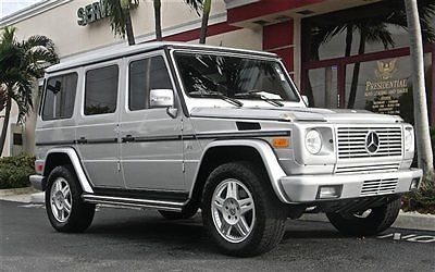 2003 mercedes benz g500 wagon 4x4 g 500 5.0 navigation clean carfax sunroof