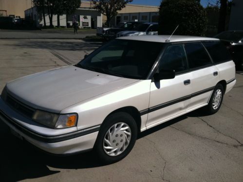 1991 subaru legacy l wagon hatchback 4wd