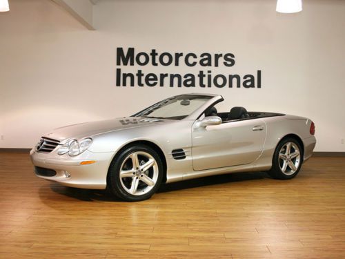 1-owner 2004 sl500 with fresh service and only 33,750 miles!