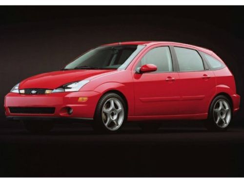 2004 04 ford focus svt one owner rare first year 6 speed spd 5dr red