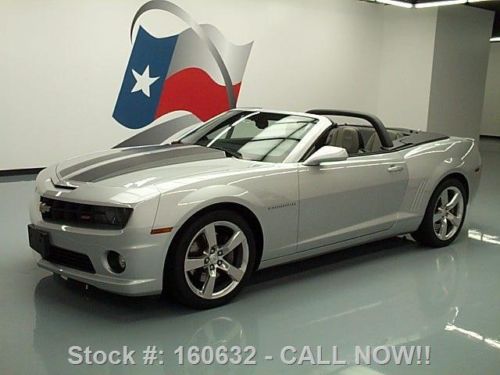 2011 chevy camaro 2ss convertible rs hud 20&#034; wheels 19k texas direct auto