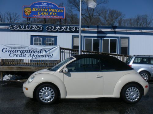 2004 volkswagen beetle gl convertible 2-door 2.0l, runs smooth, drives great!