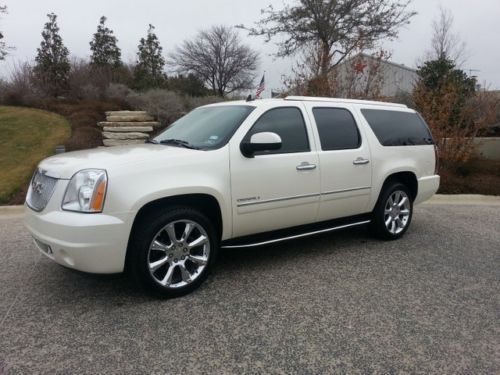 13 yukon denali xl navi heated leather dvd premium chrome bluetooth ipod bose