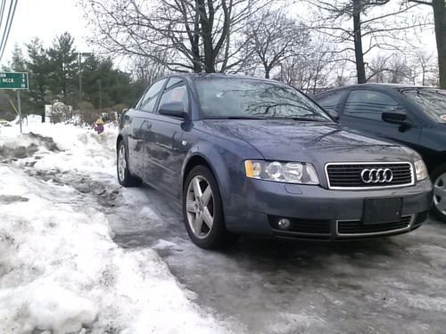 2005 audi a4 quattro base sedan 4-door 1.8l tutrbo 6 speed manual transmission