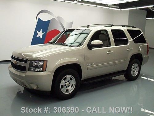 2013 chev tahoe lt 8-pass htd leather sunroof dvd 34k! texas direct auto
