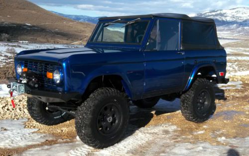 Custom 1969 ford bronco, frame off restoration, offroad ready.