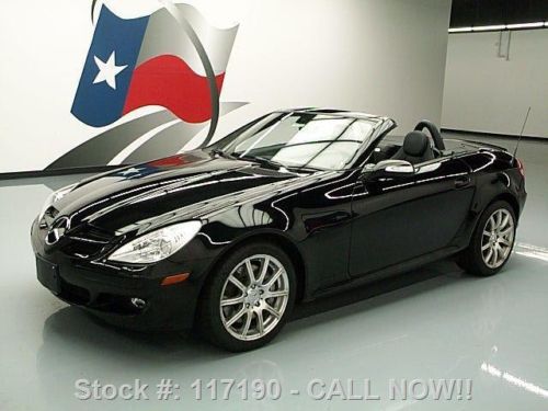 2006 mercedes-benz slk350 roadster 6-spd htd seats 52k texas direct auto