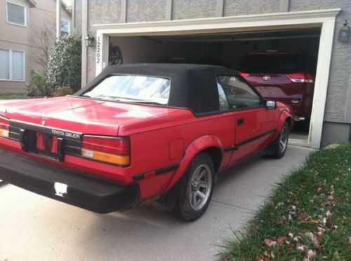 1985 toyota celica convertible