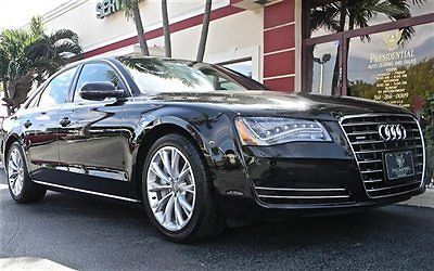 2013 audi a8 3.0t quattro sedan 1 owner awd led comfort package convenience