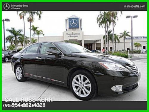 2010 lexus es350  3.5l v6 24v automatic front wheel drive sedan premium