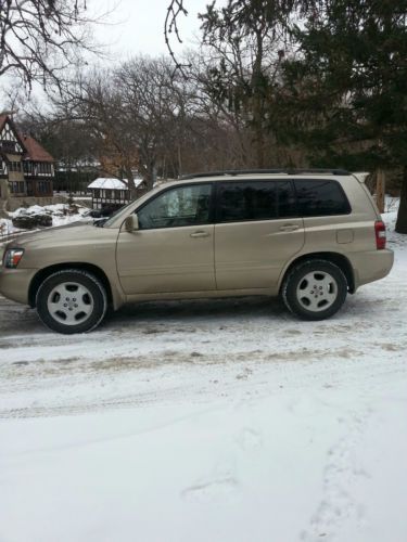 2005 toyota highlander limited sport utility 4-door 3.3l