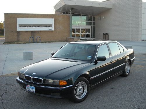 1997 bmw 750 750il v-12 engine bone dry texas car excellent condition!!!