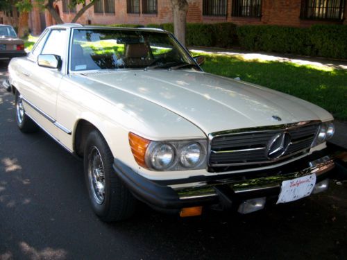 1985 mercedes-benz 380sl base convertible 2-door 3.8l